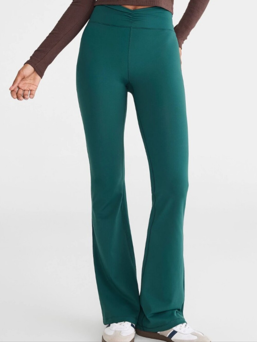 Buttery Soft High-Rise Cinch Flare Leggings